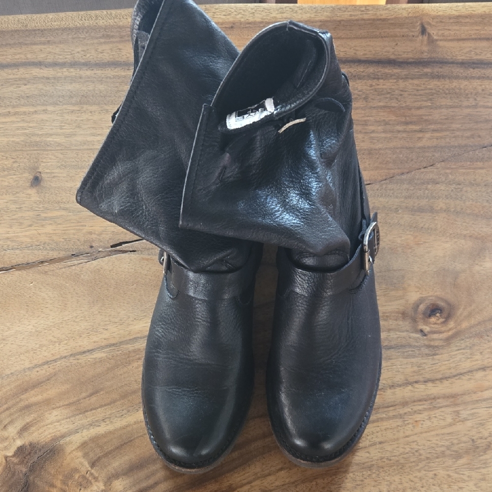 Frye Black Leather Boot